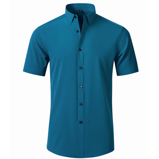 Four-Way Stretch Dress Shirt – Slim Fit Business Shirt