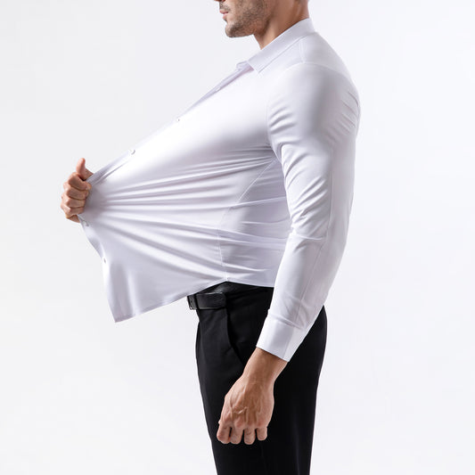 Seamless Stretch Shirt – Slim Fit Non-Iron Men’s Shirt