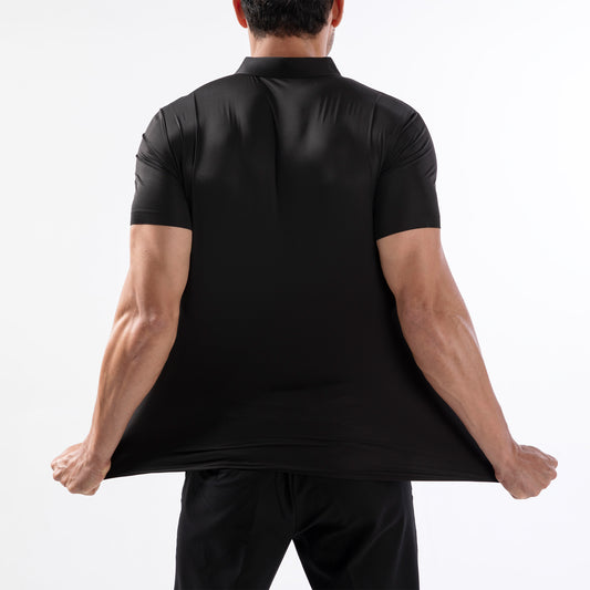 Men’s Short Sleeve Stretch Shirt – Anti-Wrinkle Summer Shirt