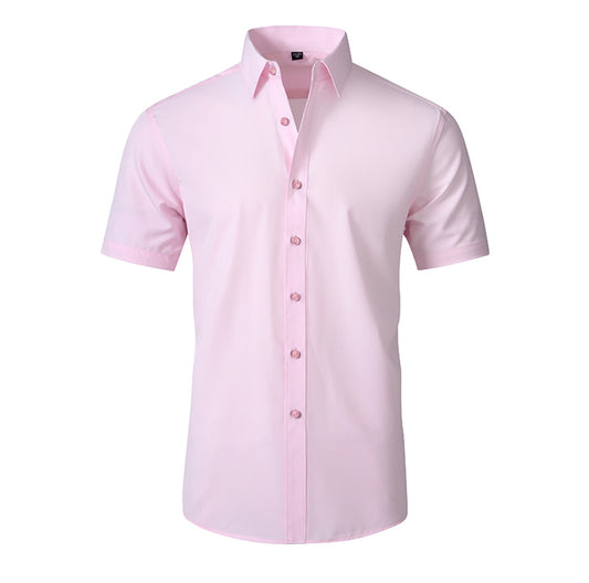 Men’s Slim Fit Formal Shirt – Wrinkle-Free Stretch Shirt